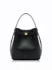 Sadie Crescent Hobo Bucket Bag - Black sold by JW PEI