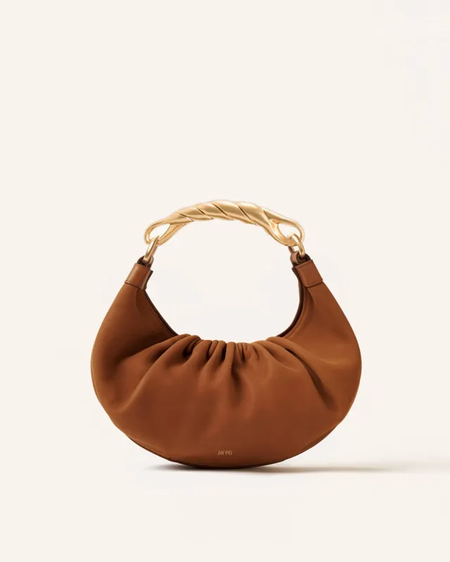 Autumn Half Moon Bag - Brown sold by JW PEI