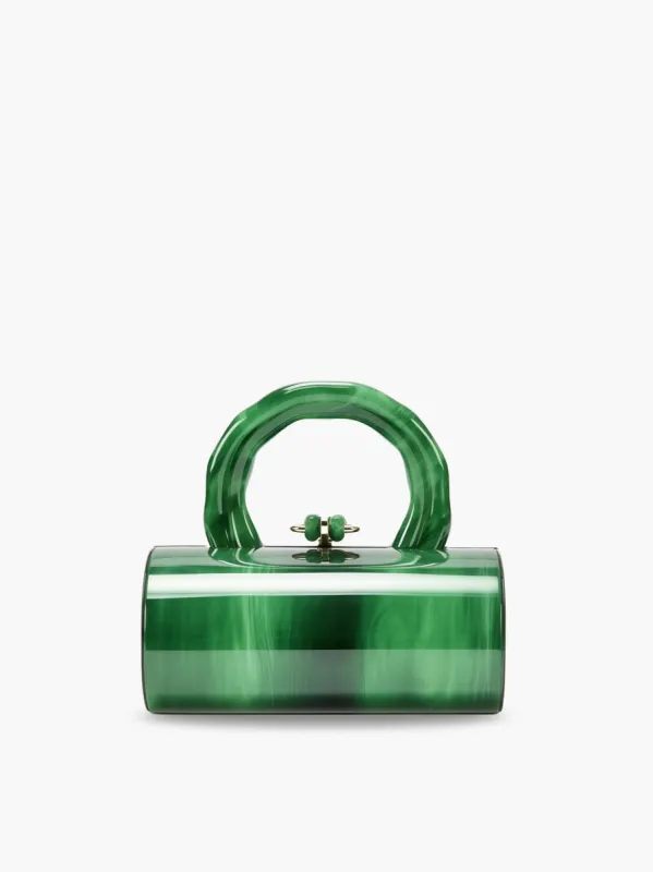 Ivy Malachite Handbag - Green sold by JW PEI
