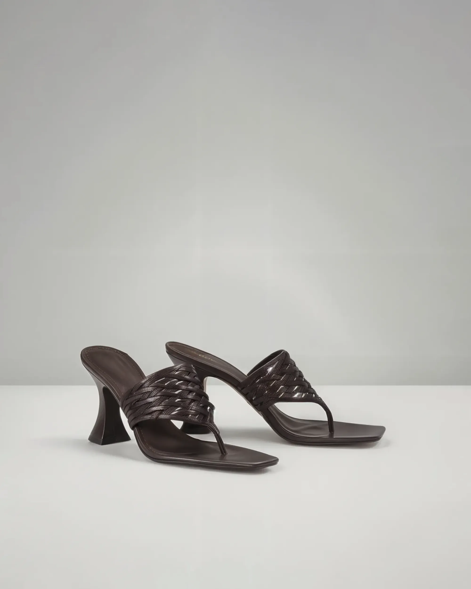 Ava Strappy Sandal Heels - Taupe sold by JW PEI