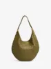 Arianna Hobo Weave Shoulder Bag - Olive Green sold by JW PEI