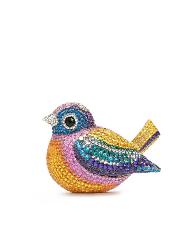 Emma Rainbow Bird Clutch - Multicolor sold by JW PEI