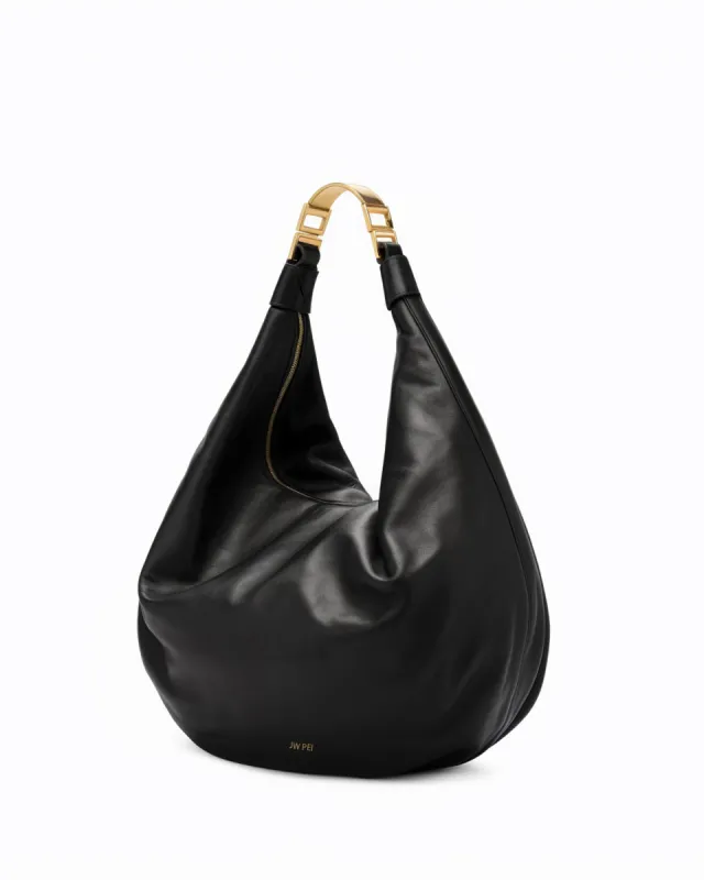 Sofia Slouchy Hobo Bag - Black sold by JW PEI