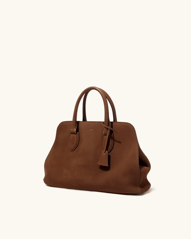 Aria Tote Bag - Deep Brown sold by JW PEI
