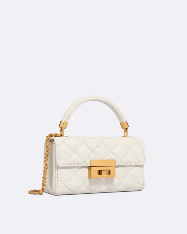 Ellie Mini Flap Bag - Cream sold by JW PEI