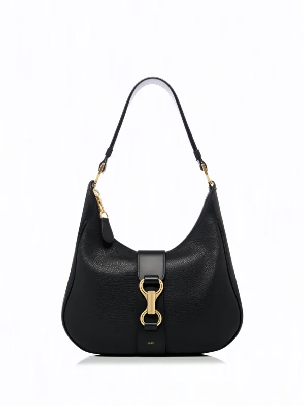 Avery Crescent Hobo Bag - Black sold by JW PEI