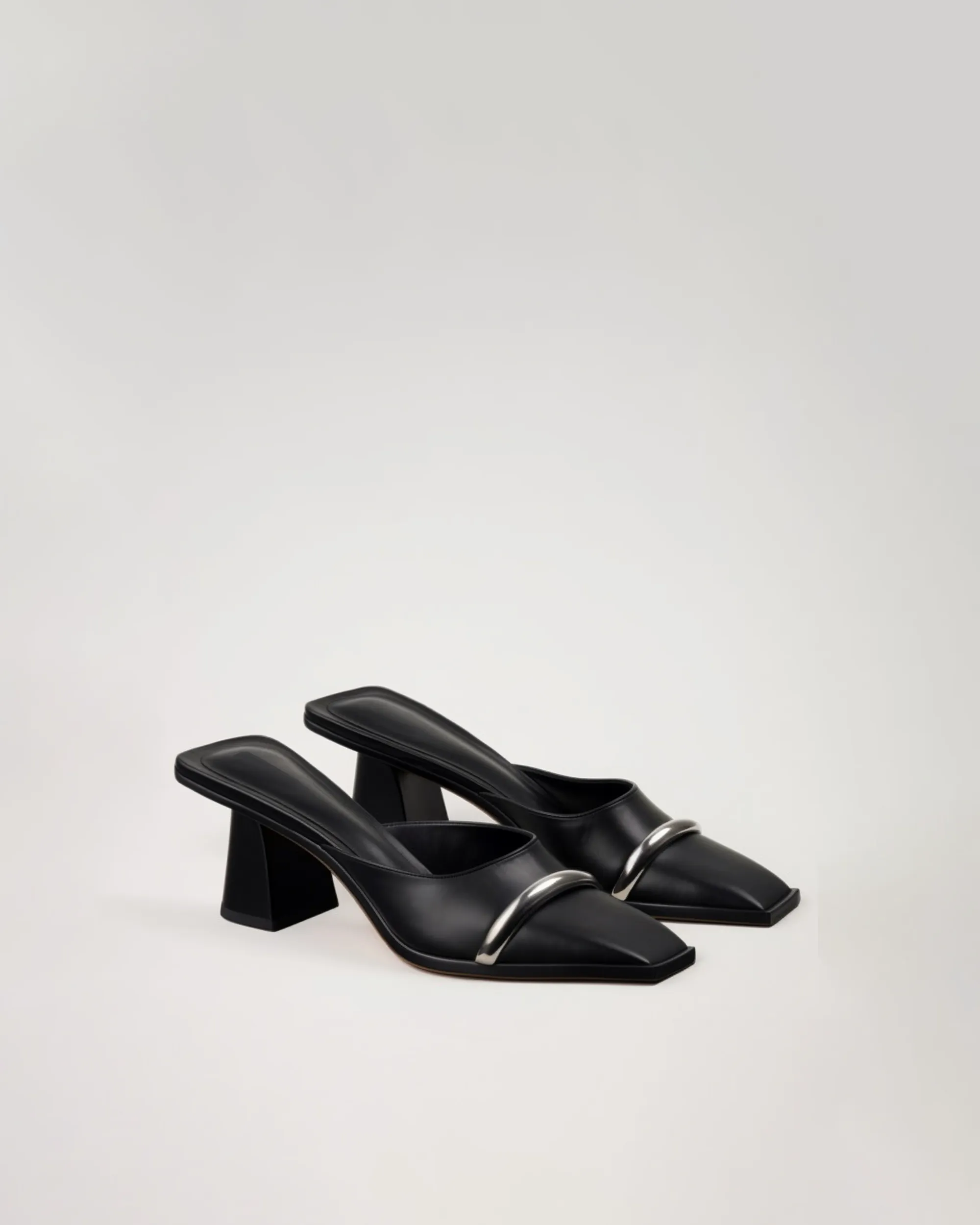 Aurora Minimalist Mules - Black sold by JW PEI