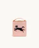 Aurora Leaping Cat Book Clutch - Pink sold by JW PEI