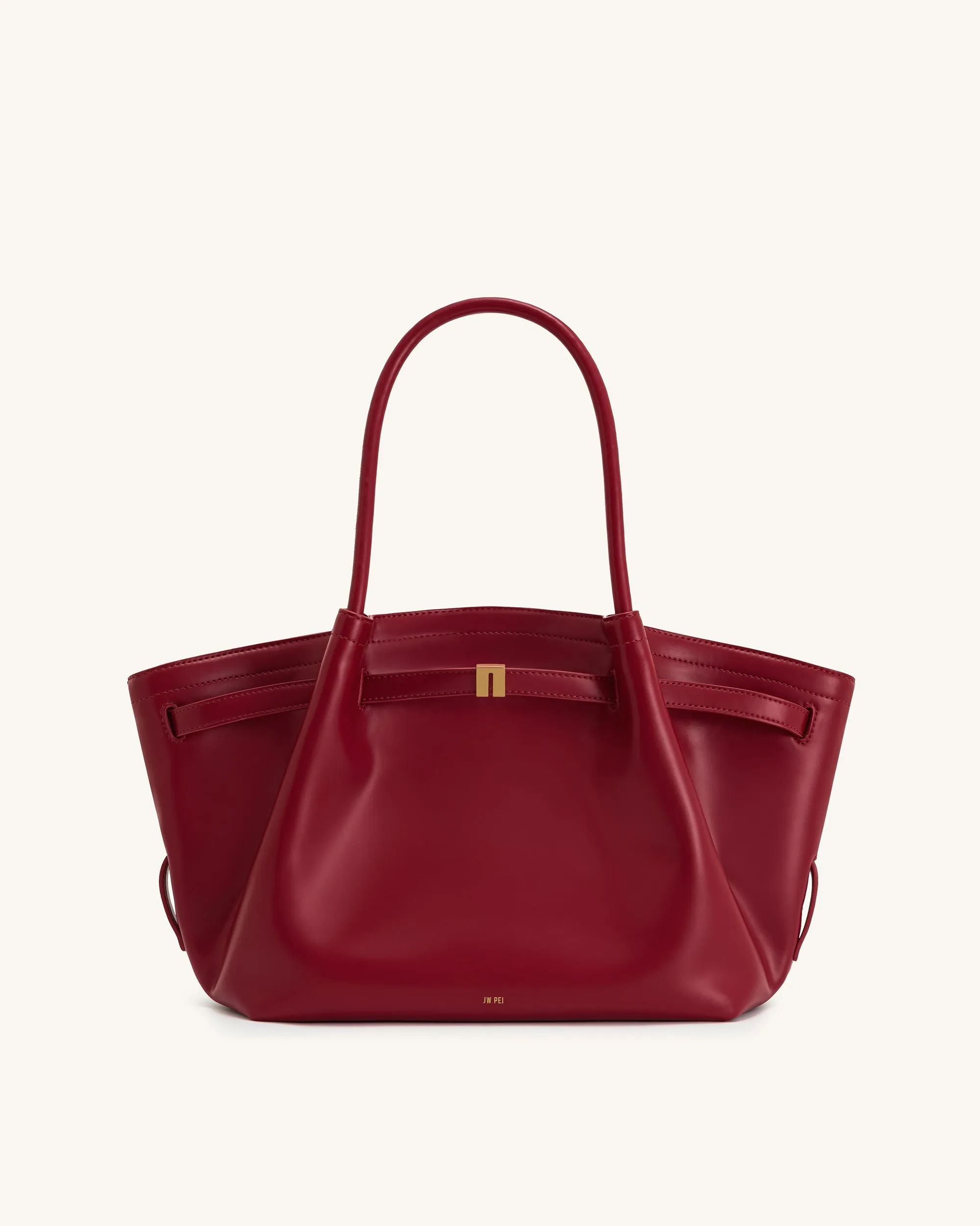 Hana Medium Tote Bag - Claret sold by JW PEI product image thumbnail 2