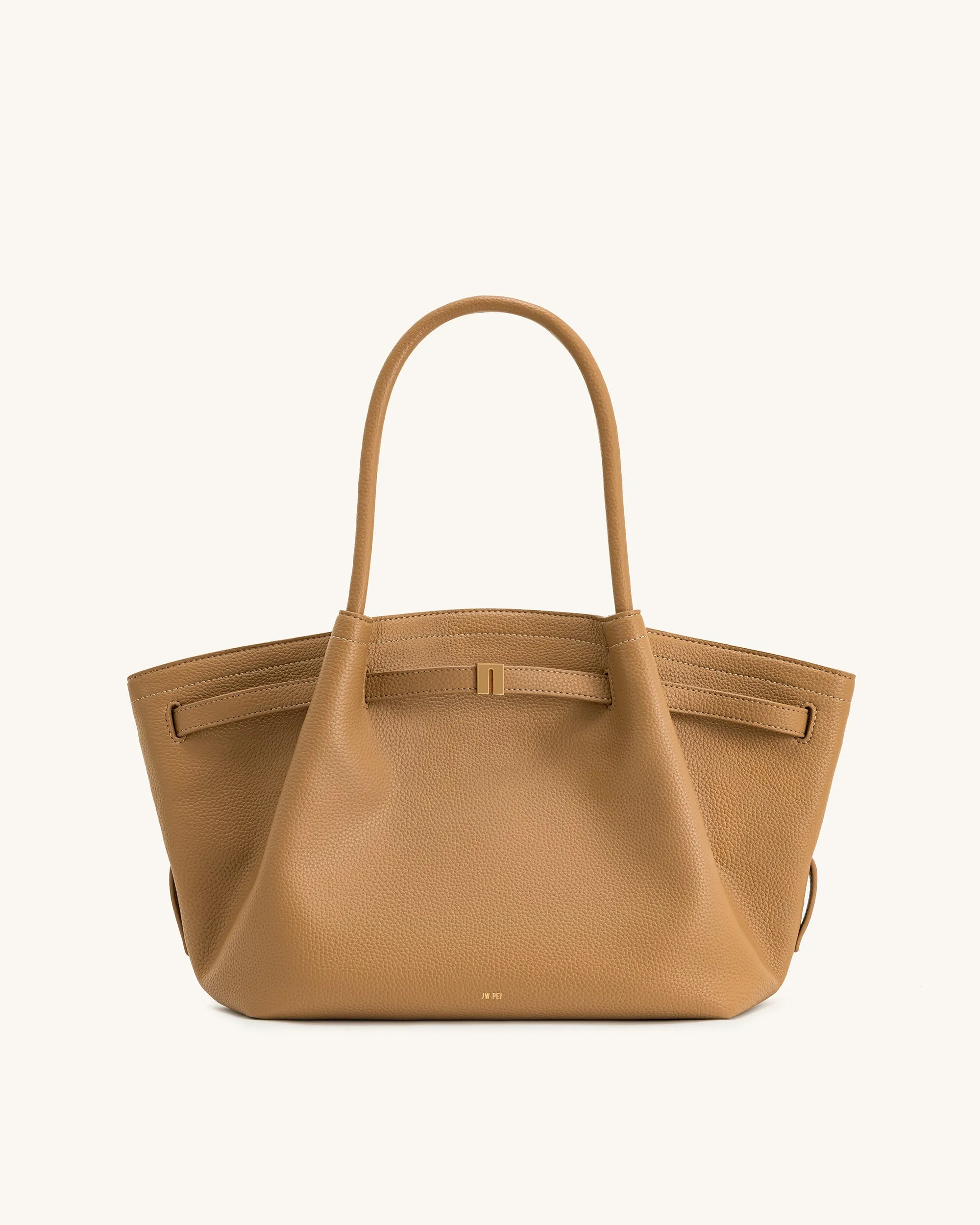 Hana Medium Tote Bag - Latte Color sold by JW PEI product image thumbnail 2