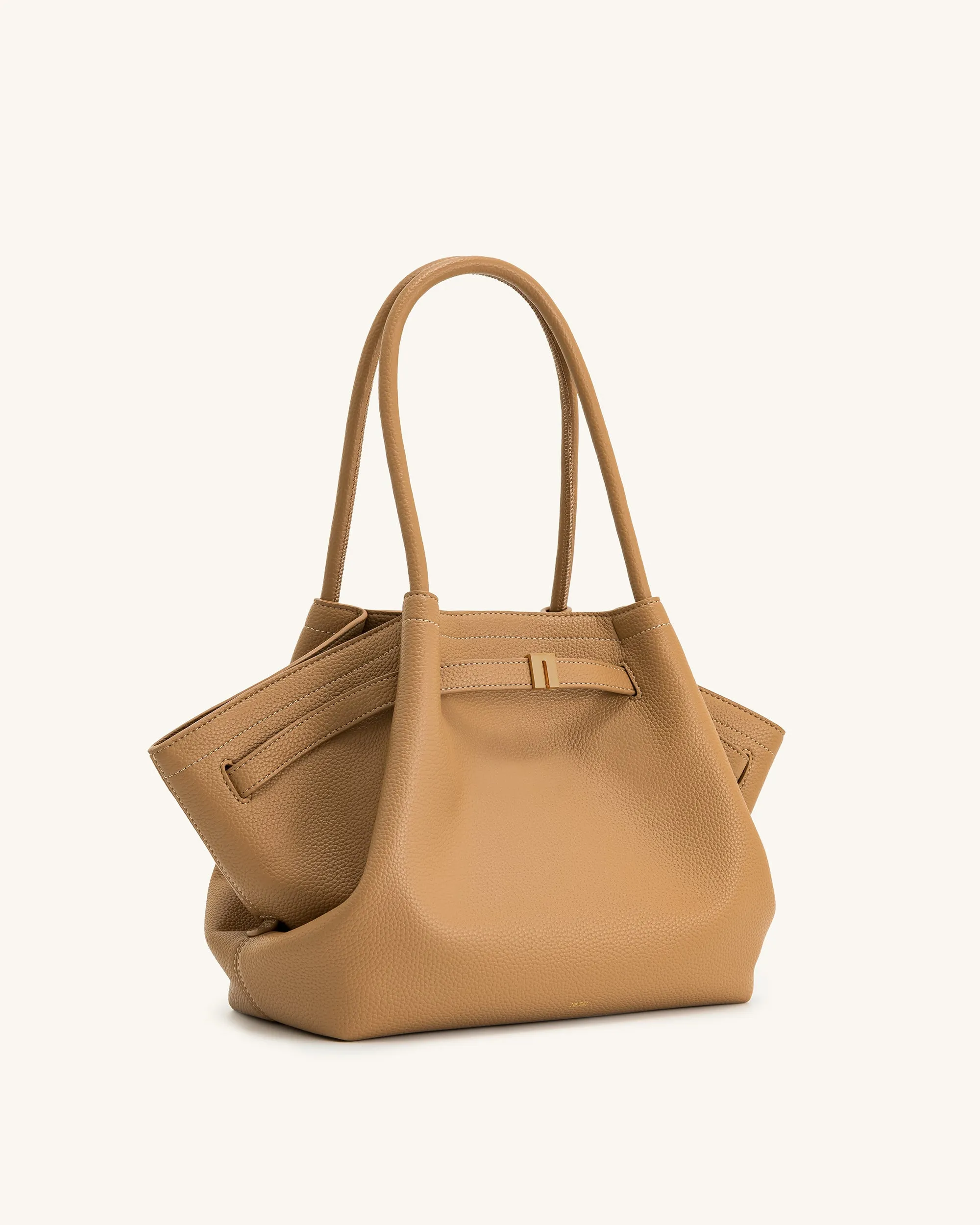 Hana Medium Tote Bag - Latte Color sold by JW PEI product image thumbnail 3