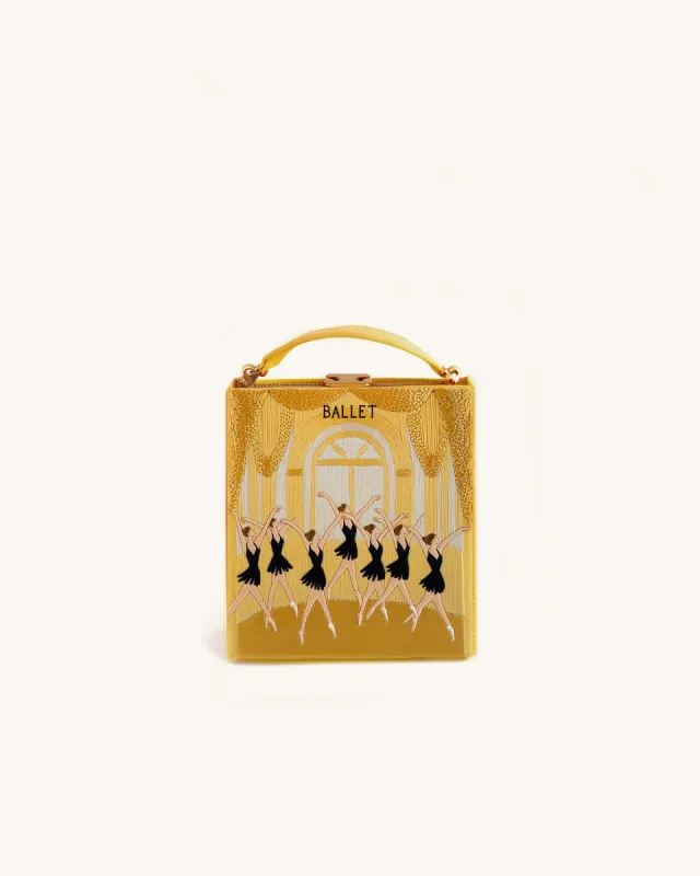 Julia Ballet Dancers Clutch - Yellow sold by JW PEI