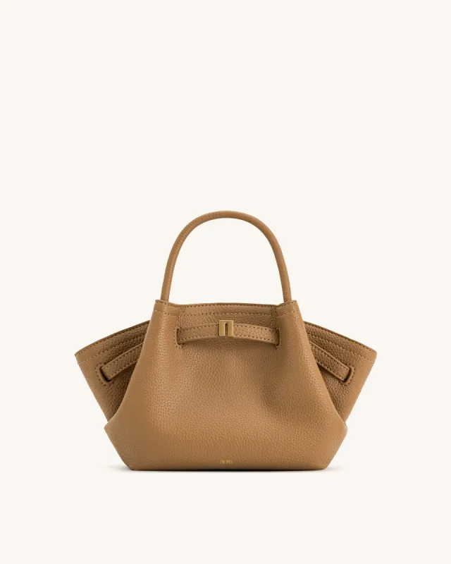 Hana Mini Tote Bag - Latte Color sold by JW PEI