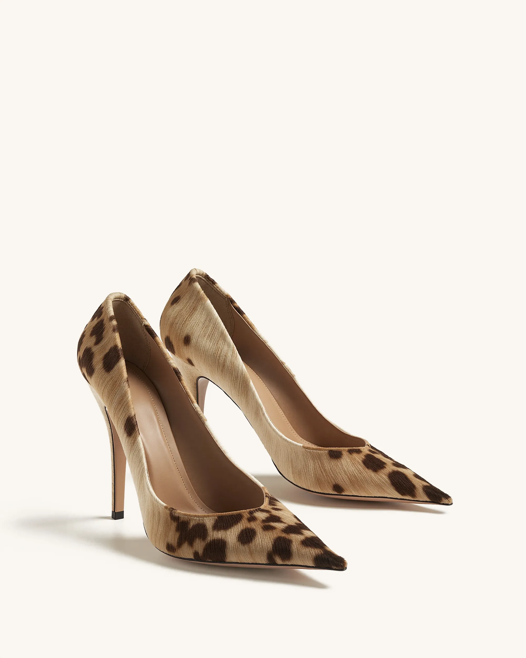 Taylor Leopard Print Stiletto Pumps - Multicolor sold by JW PEI