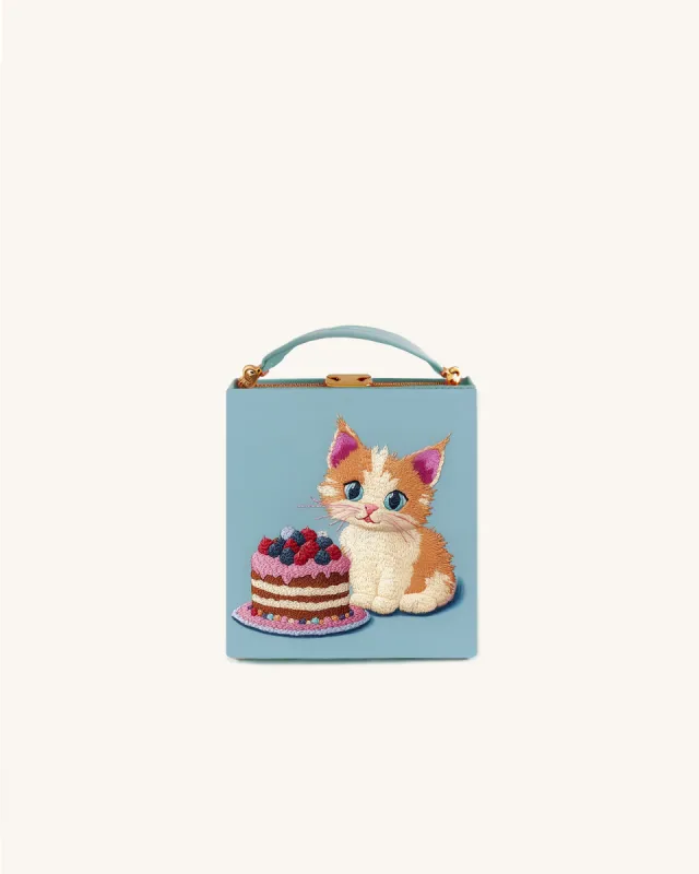Riley Cat Cake Box Bag - Multicolor sold by JW PEI