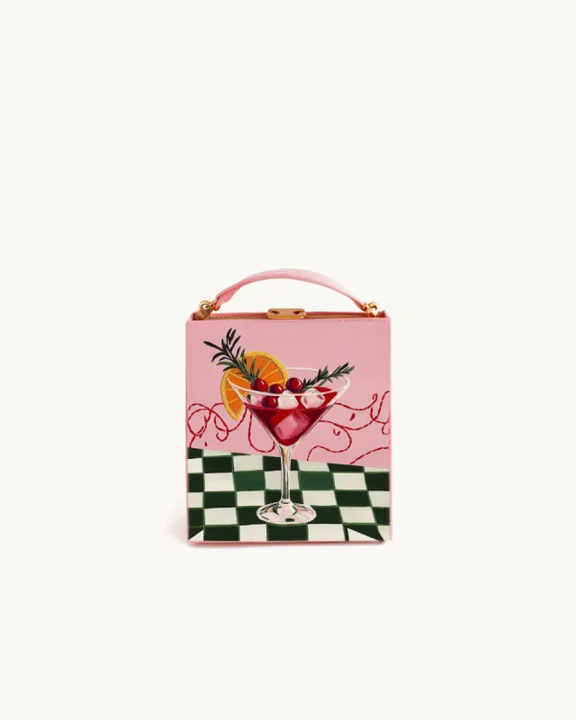 Emma Festive Cocktail Box Bag - Multicolor sold by JW PEI