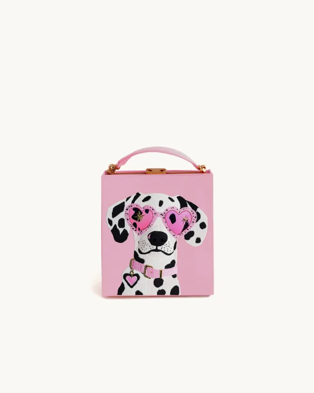 Naomi Dalmatian Love Box Bag - Multicolor sold by JW PEI