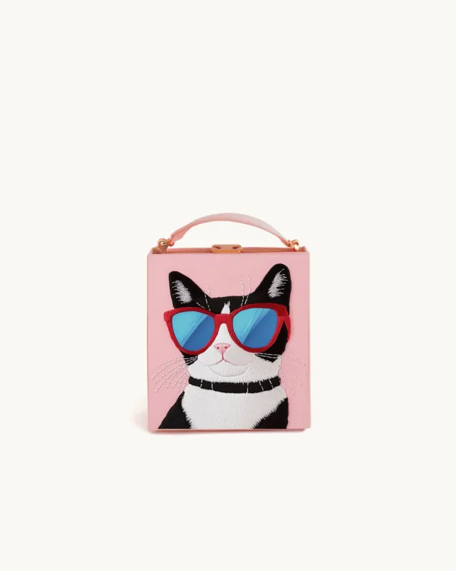 Samantha Cool Cat Box Bag - Multicolor sold by JW PEI