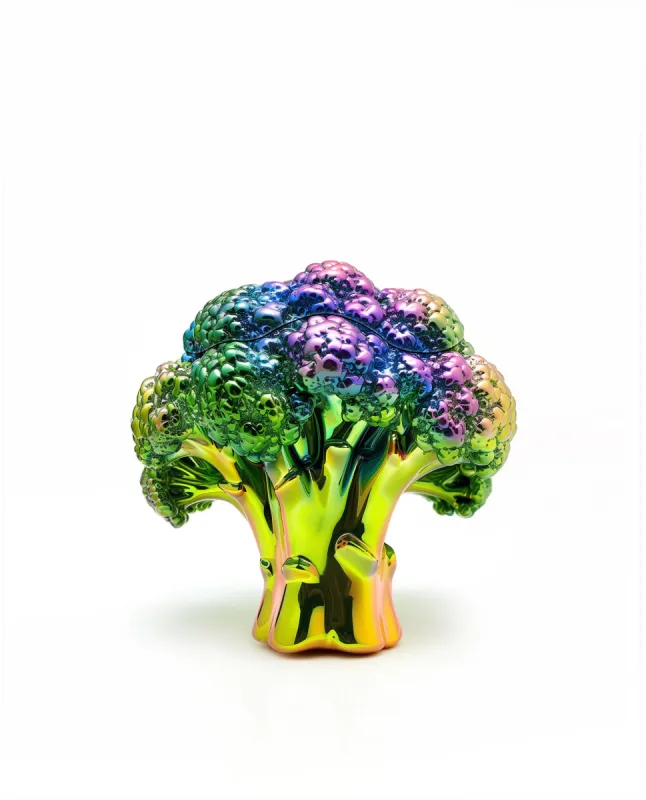 Seraphine Broccoli Sculpture Clutch - Multicolor sold by JW PEI