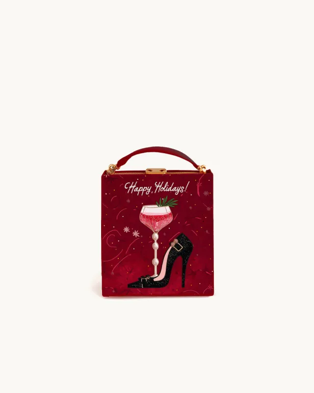 Rylee Holiday Box Clutch - Multicolor sold by JW PEI