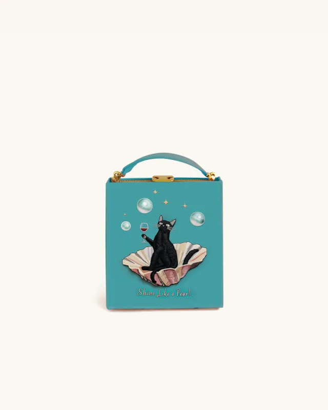 Sarah Cat Box Clutch - Multicolor sold by JW PEI