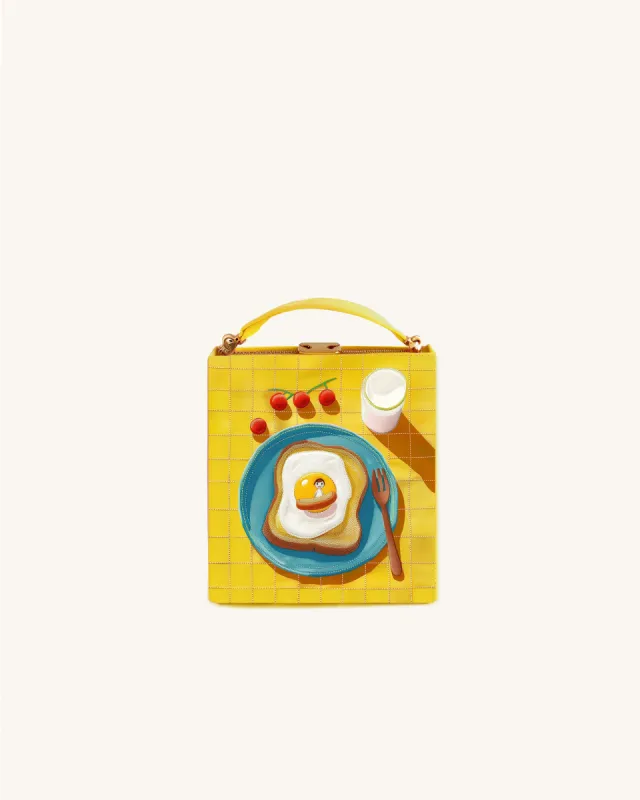 Madison Breakfast Box Clutch - Multicolor sold by JW PEI