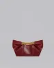Isla Clutch with Gold Accent - Burgundy sold by JW PEI