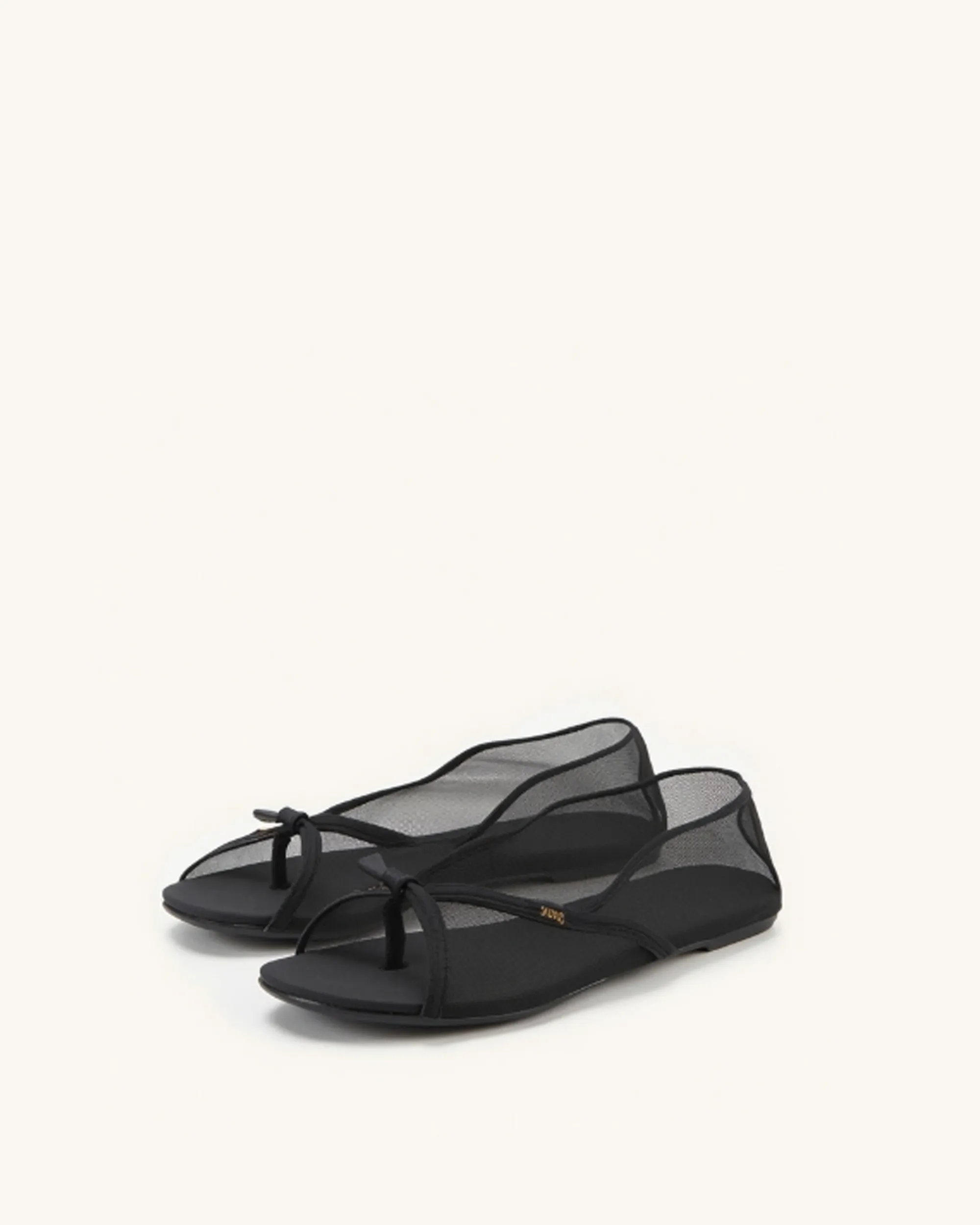 Faith Mesh Slip-On Flats - Black sold by JW PEI