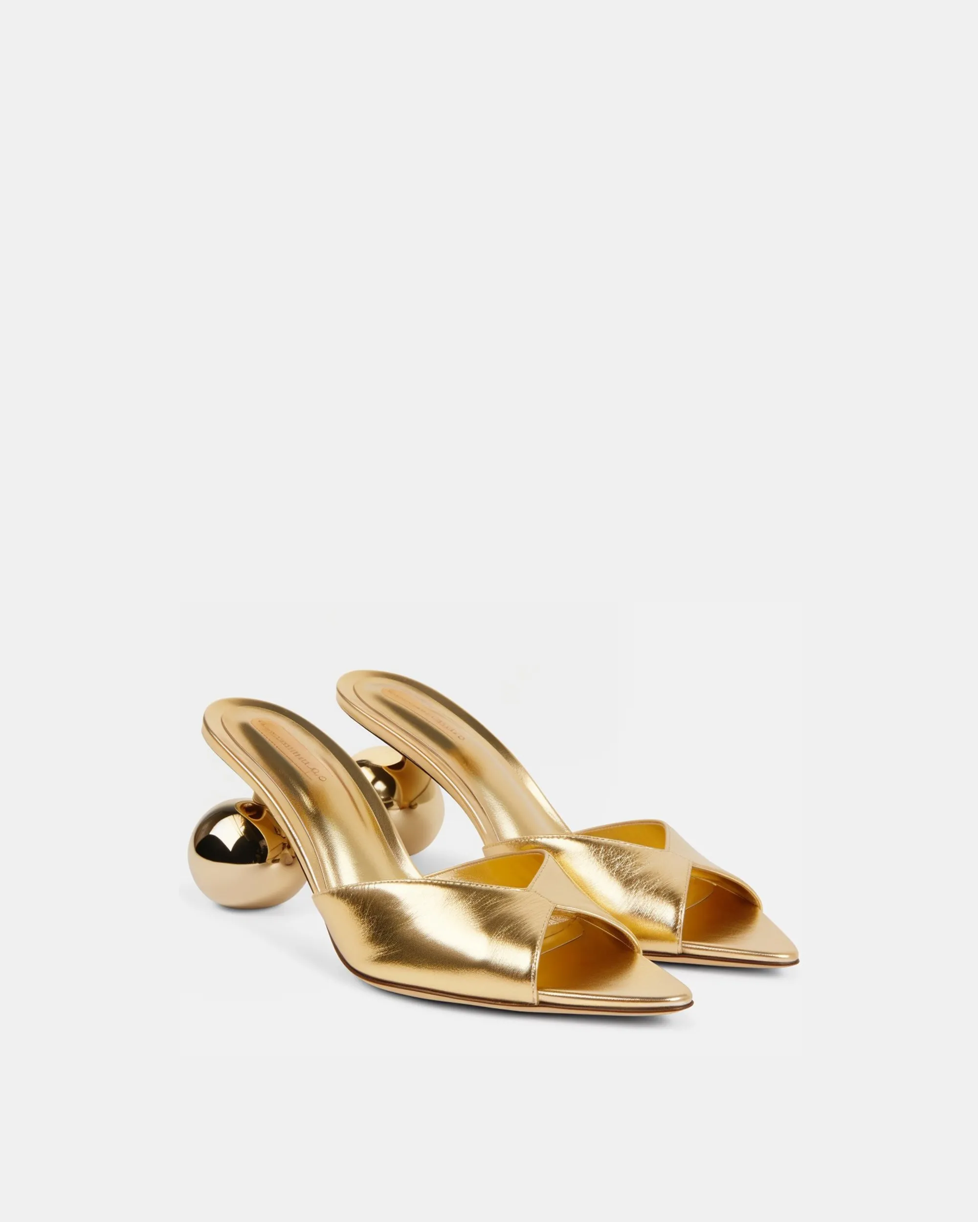 Ellie Sphere Heels - Gold sold by JW PEI