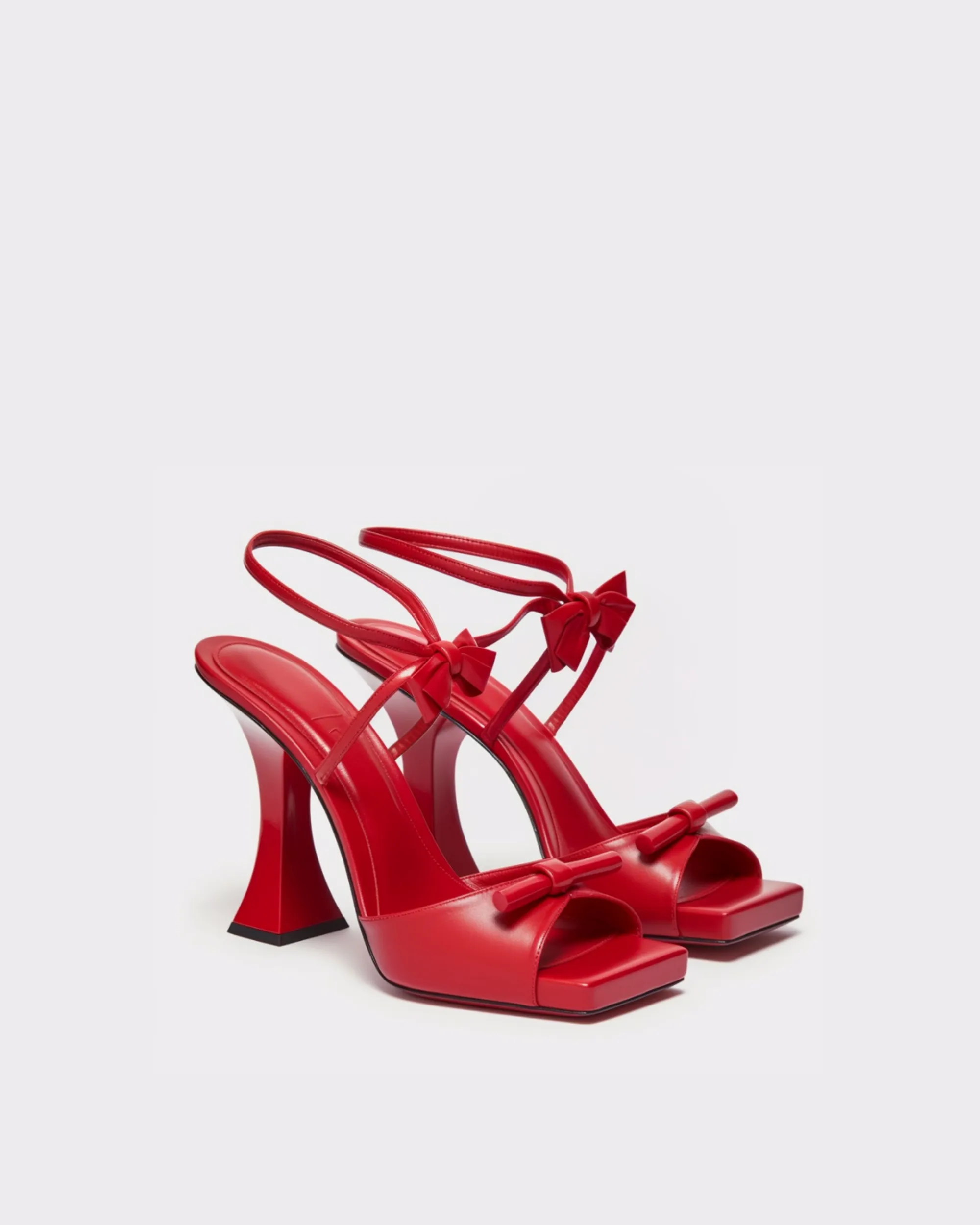 Melanie Bow Heels - Red sold by JW PEI