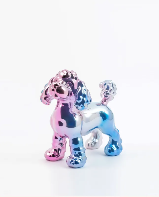 Eloise Iridescent Poodle Clutch - Multicolor sold by JW PEI