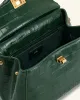 Lucia Classic Top Handbag - Green Croc sold by JW PEI