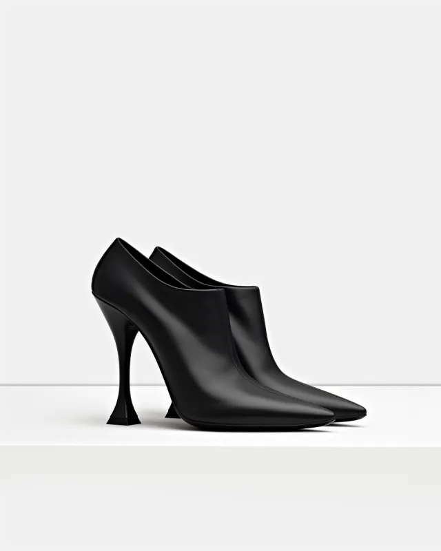 Lucy Sculpted Heel Ankle Pumps<br>Black sold by JW PEI
