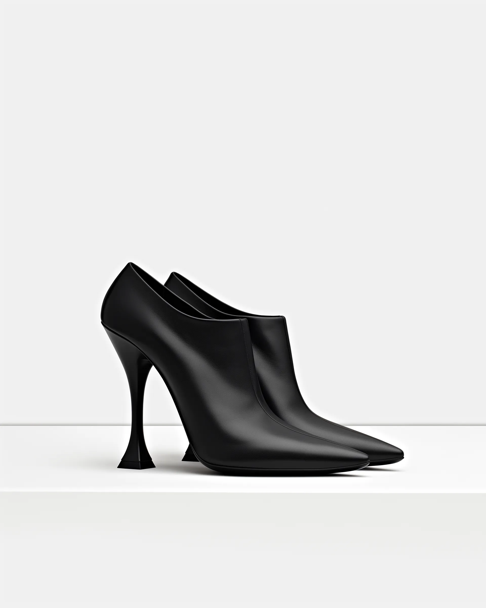 Lucy Sculpted Heel Ankle Pumps<br>Black sold by JW PEI