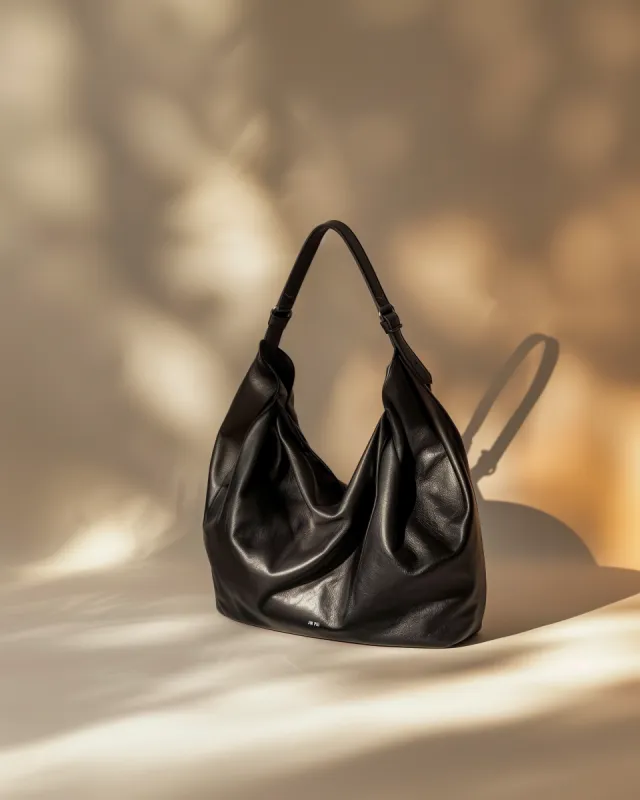 Sophia Crescent Hobo Bag<br>Black sold by JW PEI