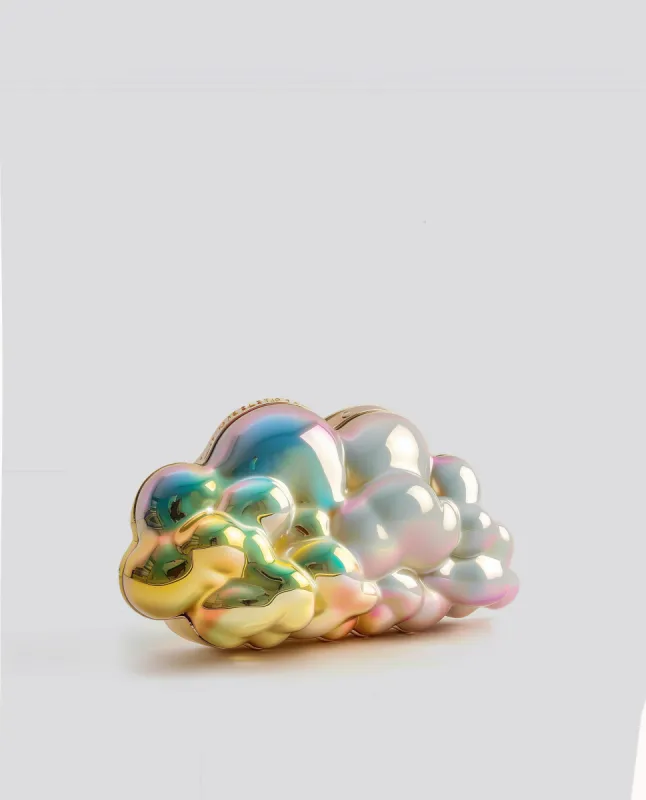Isabella Iridescent Cloud Clutch - Multicolor sold by JW PEI