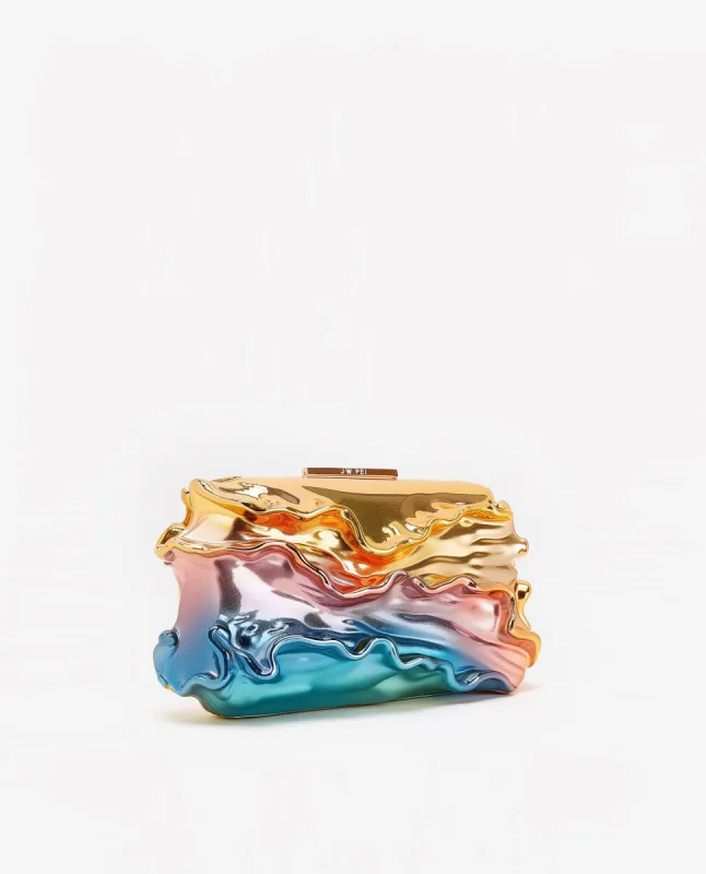 Naomi Ocean Wave Clutch - Multicolor sold by JW PEI