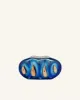 Penelope Crescent Clutch - Blue sold by JW PEI