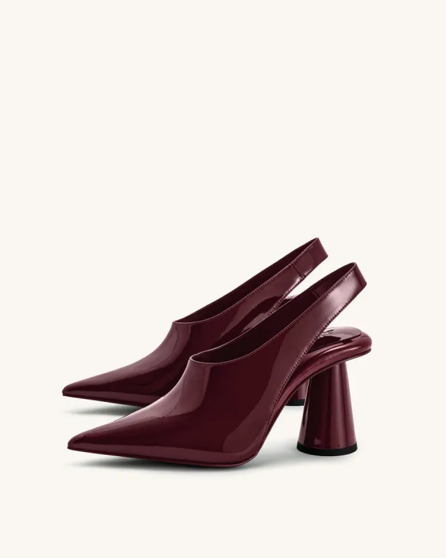 Vivovr High Heel Pumps - Burgundy sold by JW PEI