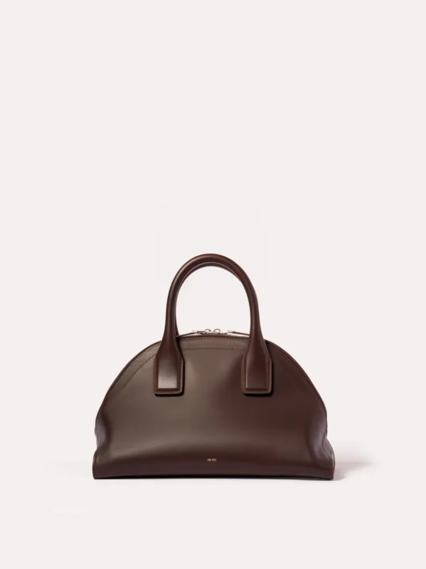 Julia Dome Top Handle Bag - Brown sold by JW PEI