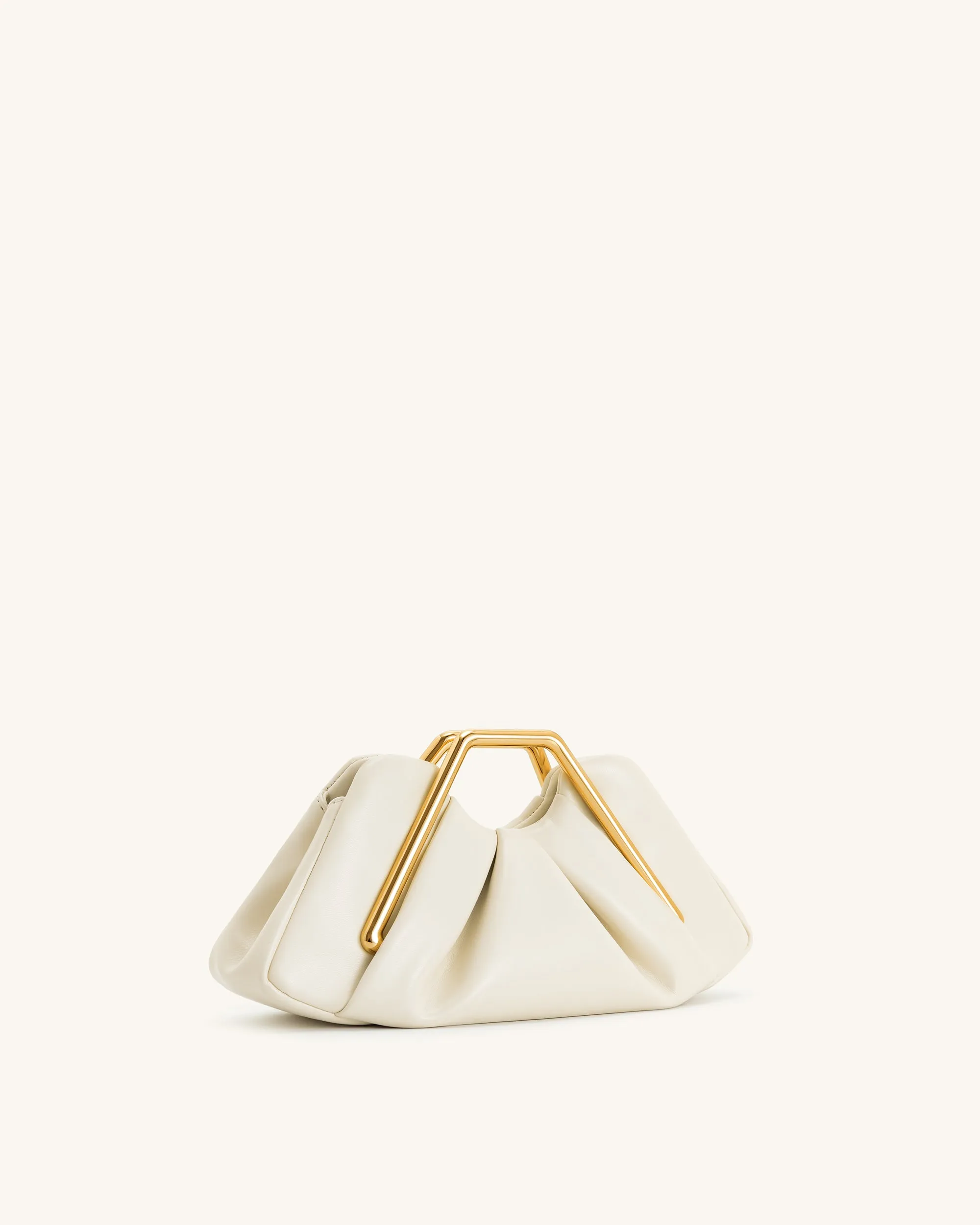 Lila Metal Frame Clutch - Ivory sold by JW PEI product image thumbnail 2