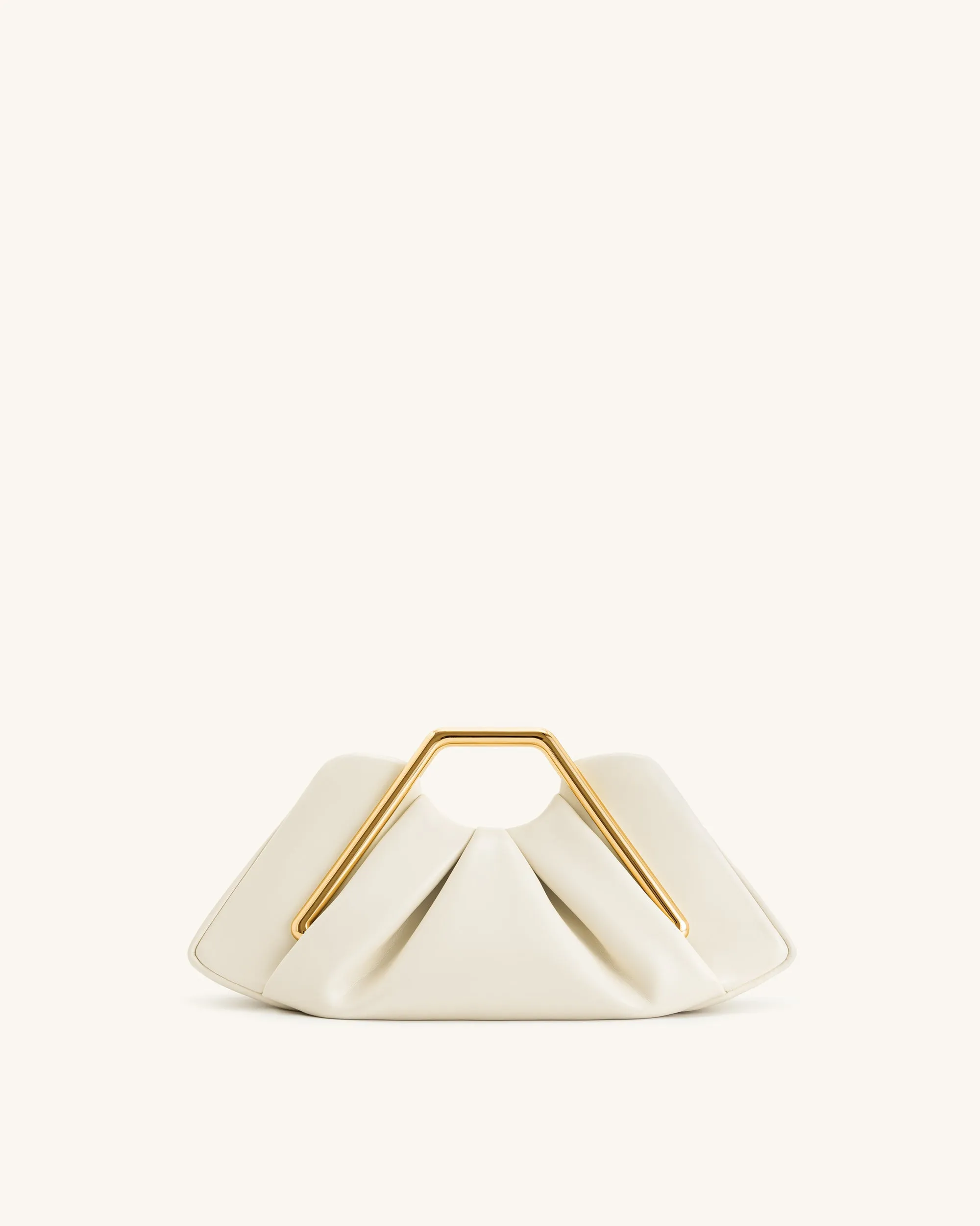 Lila Metal Frame Clutch - Ivory sold by JW PEI
