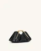 Lila Metal Frame Clutch - Black sold by JW PEI