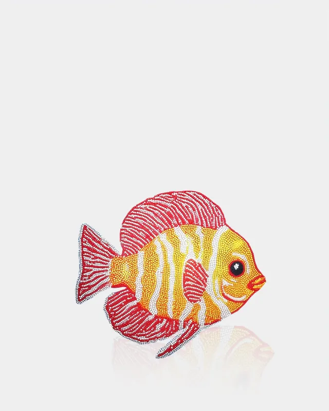 Eleanor Fish Clutch Bag - Multicolor sold by JW PEI