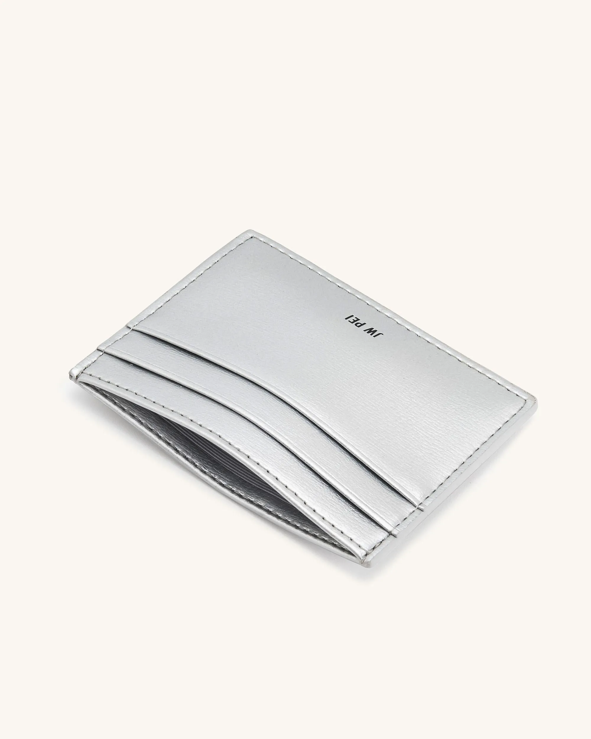 Metallic Card Holder - Silver sold by JW PEI product image thumbnail 2