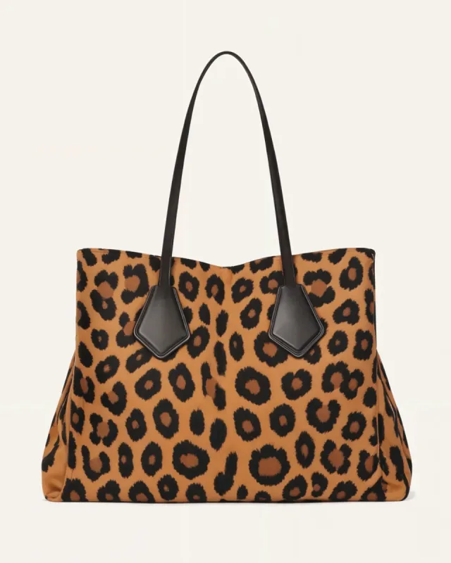 Scarlett Leopard Tote Bag - Multicolor sold by JW PEI