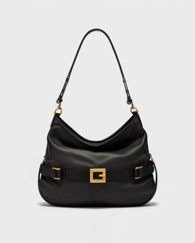 Sarah Classic Hobo Bag - Black sold by JW PEI