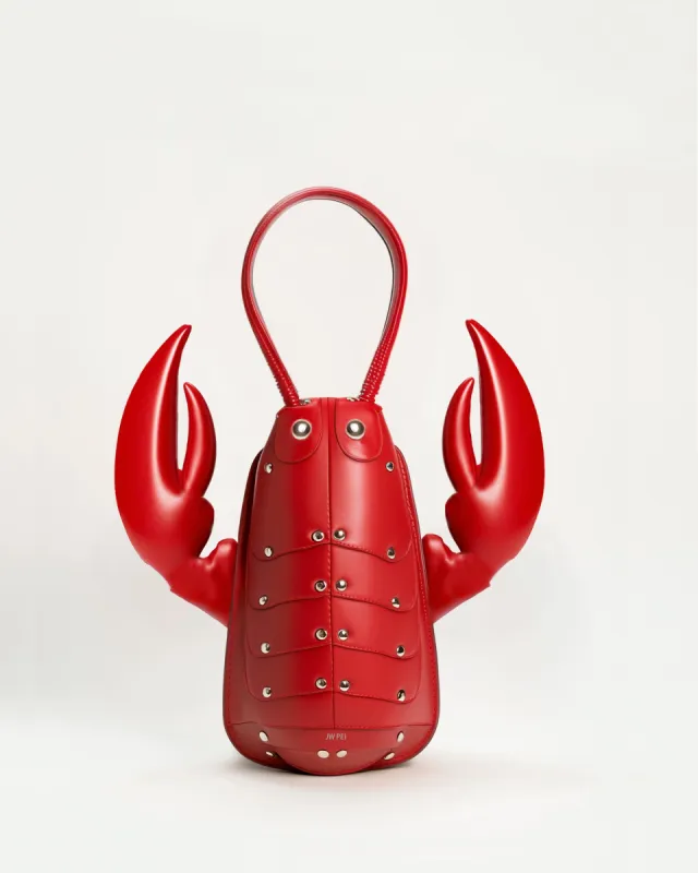 Hadley Lobster-Shaped Handbag - Red sold by JW PEI