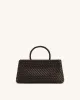 Elora Woven Tote Bag - Dark Brown sold by JW PEI