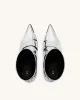 Emily Strap Ankle Boots - Silver sold by JW PEI